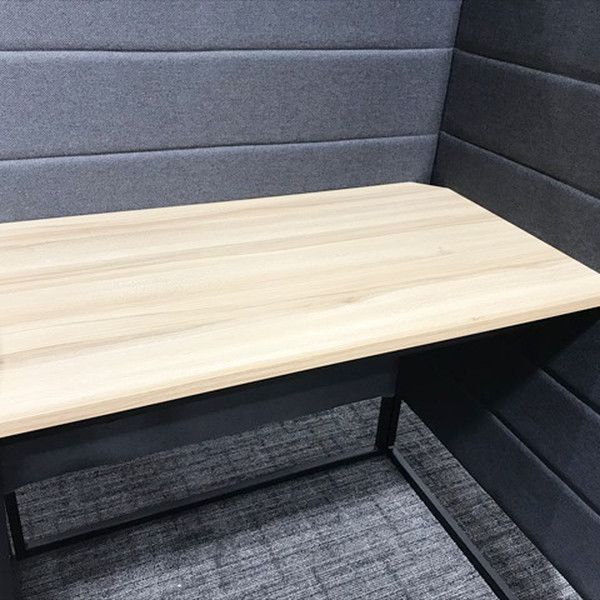 パネル付きデスク 個別ブース 集中ブース 引出し無 アスプルンド グレー MARWIL-DEMENAGEMENTS_CH