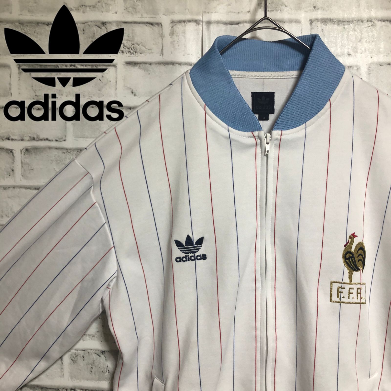 希少XL⭐️adidas トラックジャケット/ジャージ 刺繍トレ