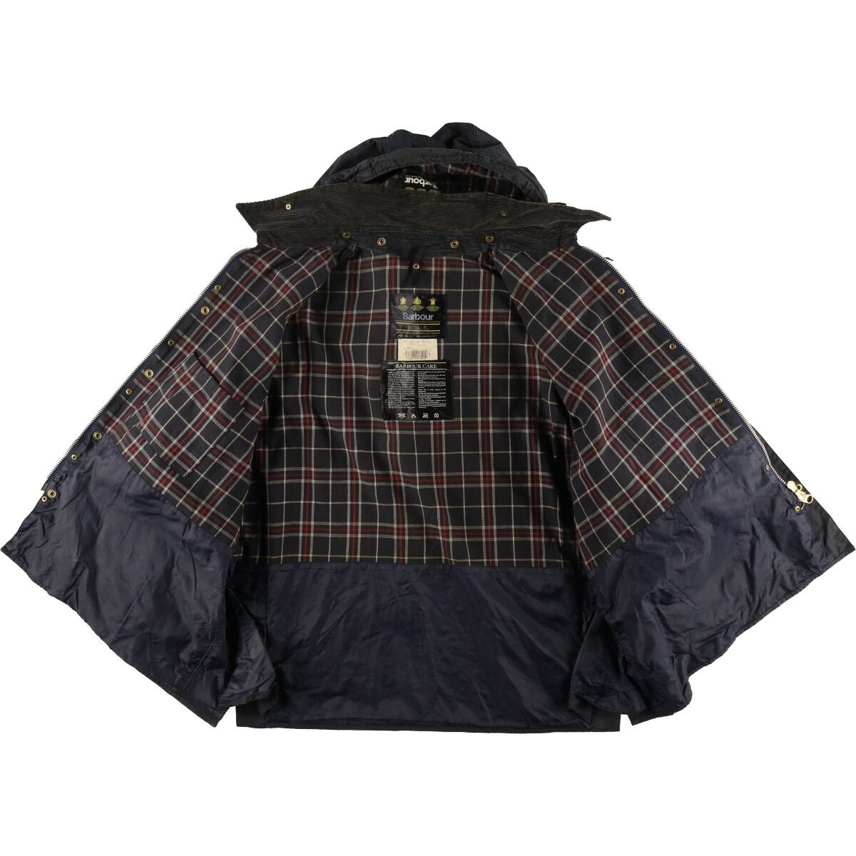 古着 90年代 バブアー Barbour BEDALE ビデイル 旧3ワラント フード付き ワックスコットン オイルドジャケット 英国製 C52/evb007254  - メルカリ