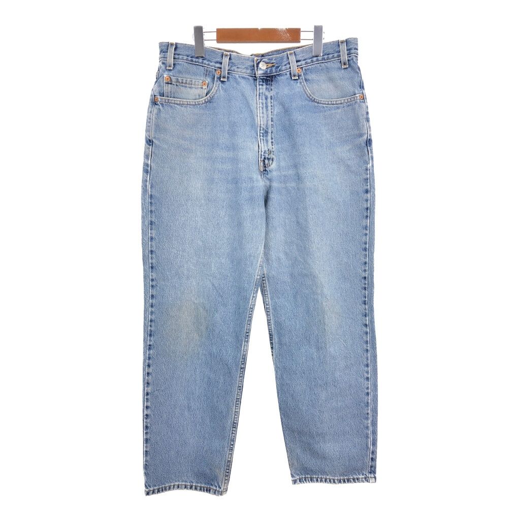 Levi's リーバイス 550 デニムパンツ ブルー (メンズ W36 L29) 中古 古着 T2947
