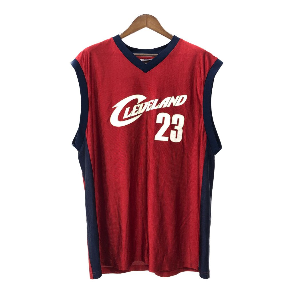 NBA クリーヴランド・キャヴァリアーズ レブロン・ジェームズ ユニフォーム 大きいサイズ プロチーム (メンズ 2XL) Q7722 Mitchell&Ness NBA レブロン・ジェームズ クリーブランド
