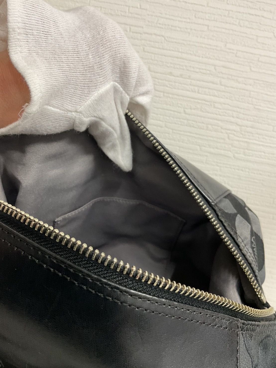 オプアート 2WAYショルダーバッグ