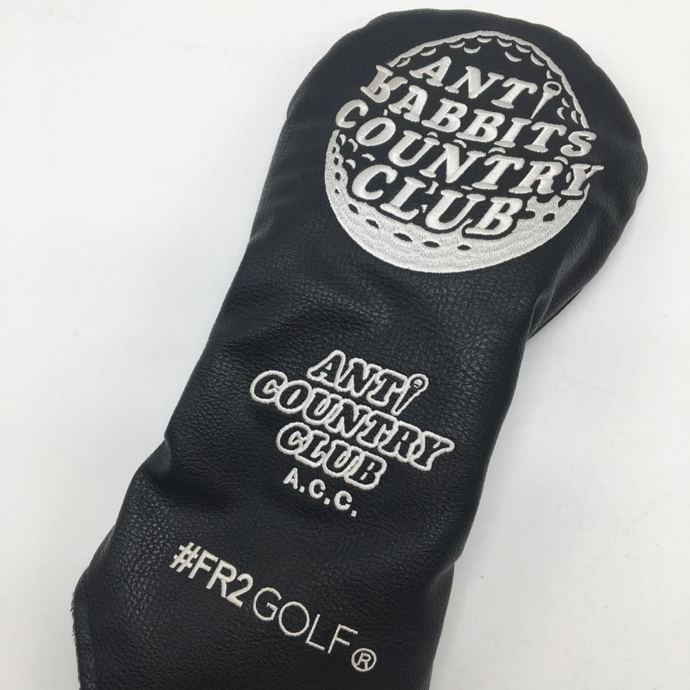 超美品】エフアールツー ヘッドカバー2点セット(DR PT) 黒×白 ANTi  