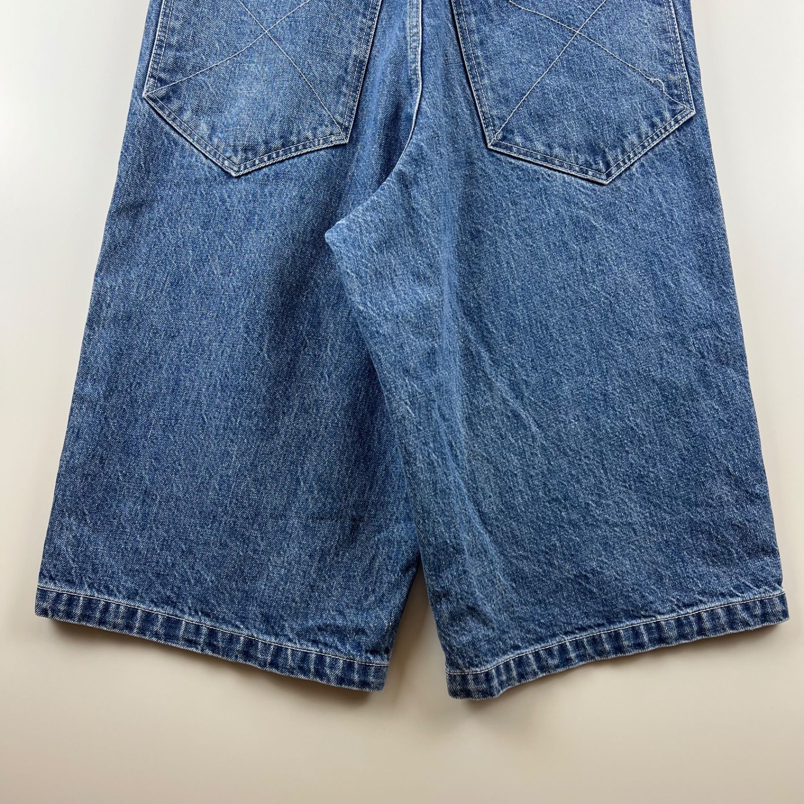 DOG TOWN 00s black dragon baggy half denim pants M ドッグ