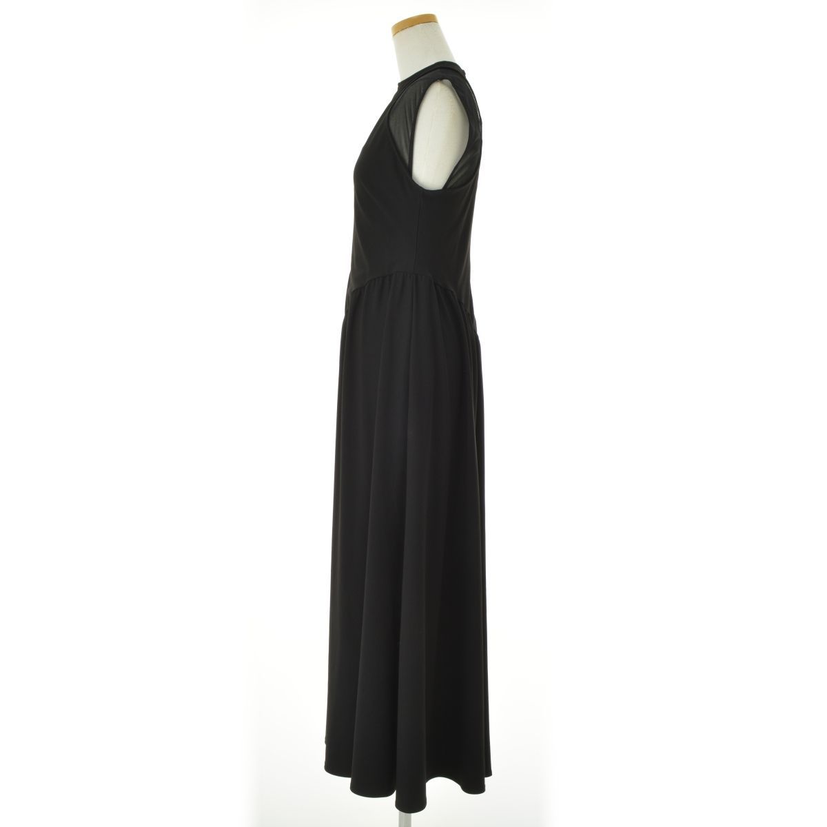 1【FETICO / フェティコ】23SS FTC232-0805 LAYERED TANK DRESS マキシ