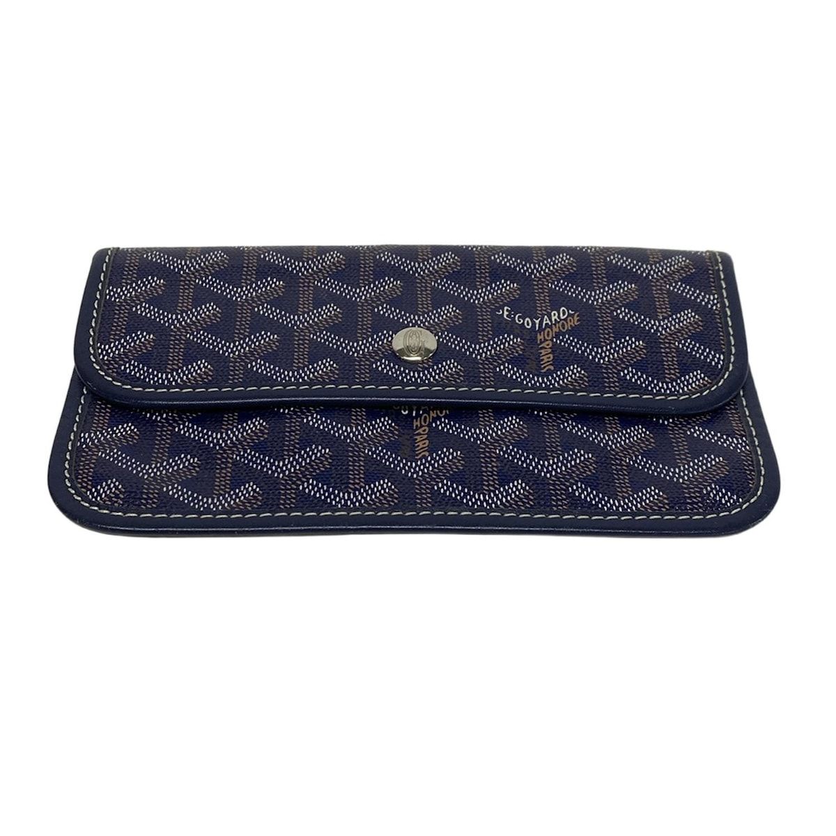 GOYARD(ゴヤール) トートバッグ サンルイPM ネイビー レザー GOYARD(ゴヤール) トートバッグ サンルイPM ネイビー レザー