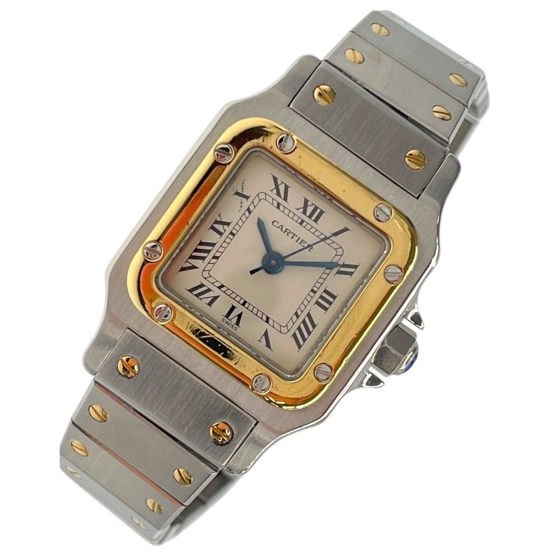 カルティエ Cartier サントスガルベ SM 1170902 K18|SS レディース 腕時計