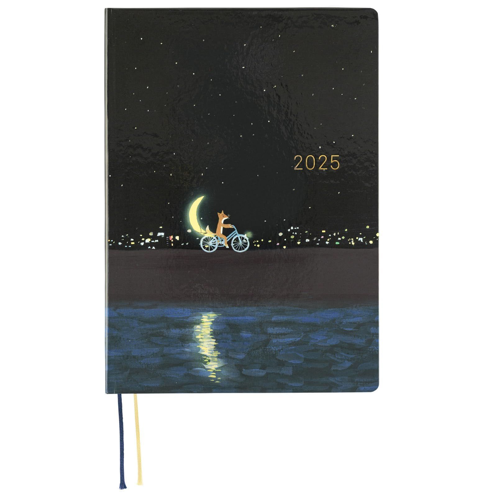 在庫 ほぼ日手帳 2025 HON 久保田寛子|三日月配達 A5|1日1ページ|1月|月曜はじまり
