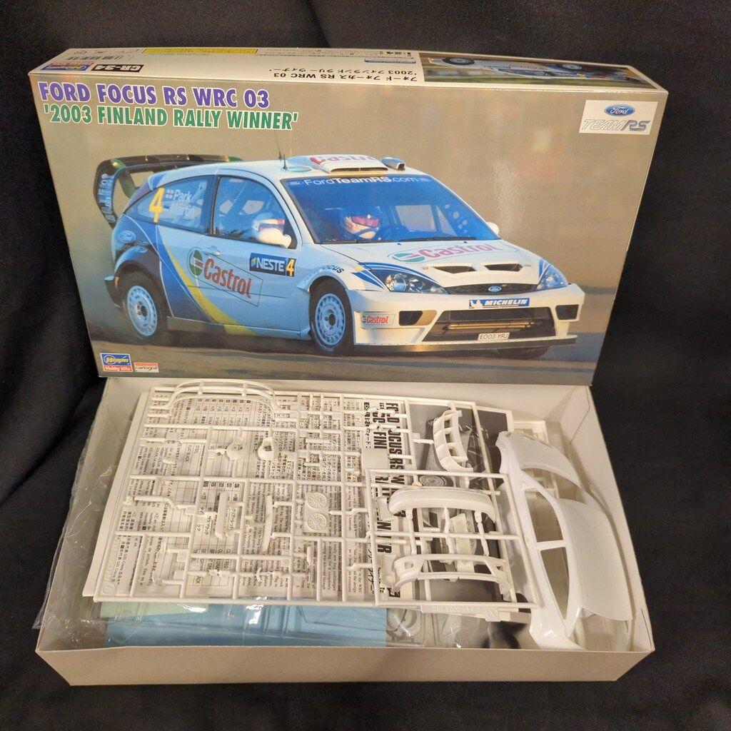 ハセガワ 1/24 フォード フォーカスRS WRC03 2003 フィンランド
