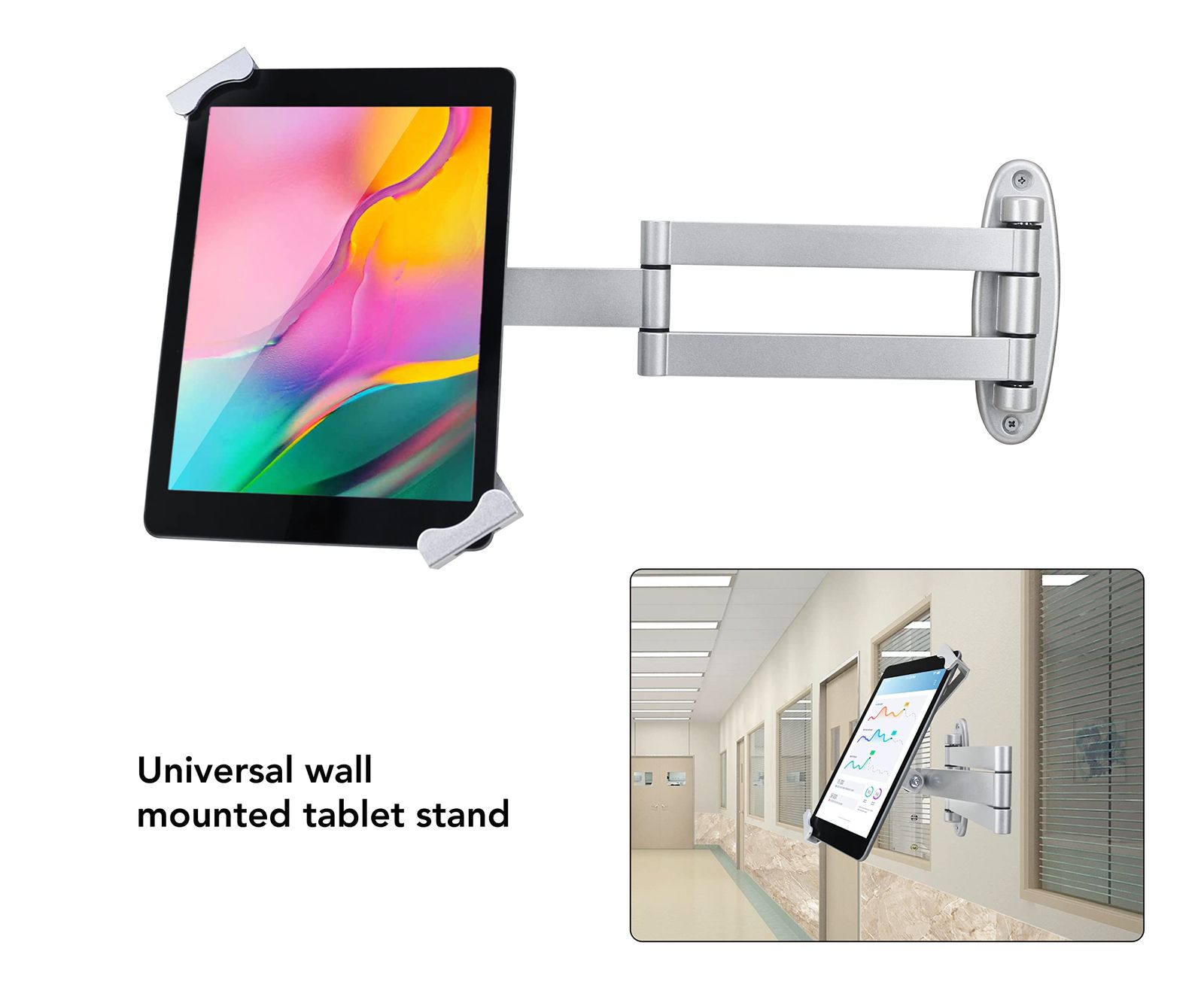 WeSTRUGGLEタブレット壁掛け式スタンド アームは折り畳み