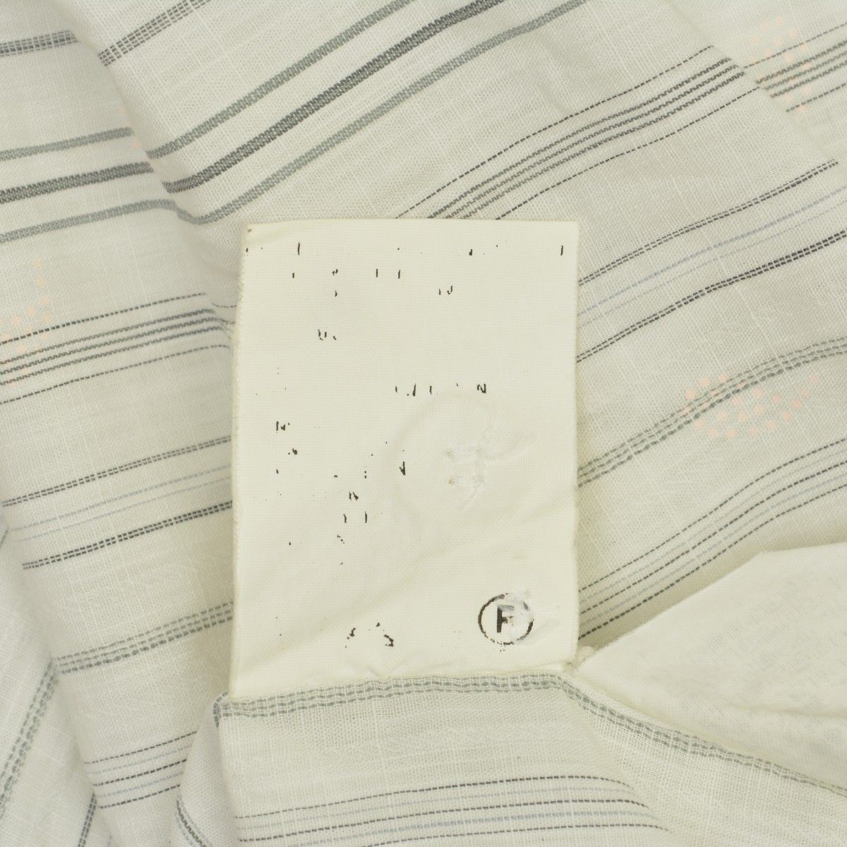 【田中オム】コムデギャルソンオム　開襟半袖ストライプシャツ comme des garçons homme stripe open collar shirt 田中オム
