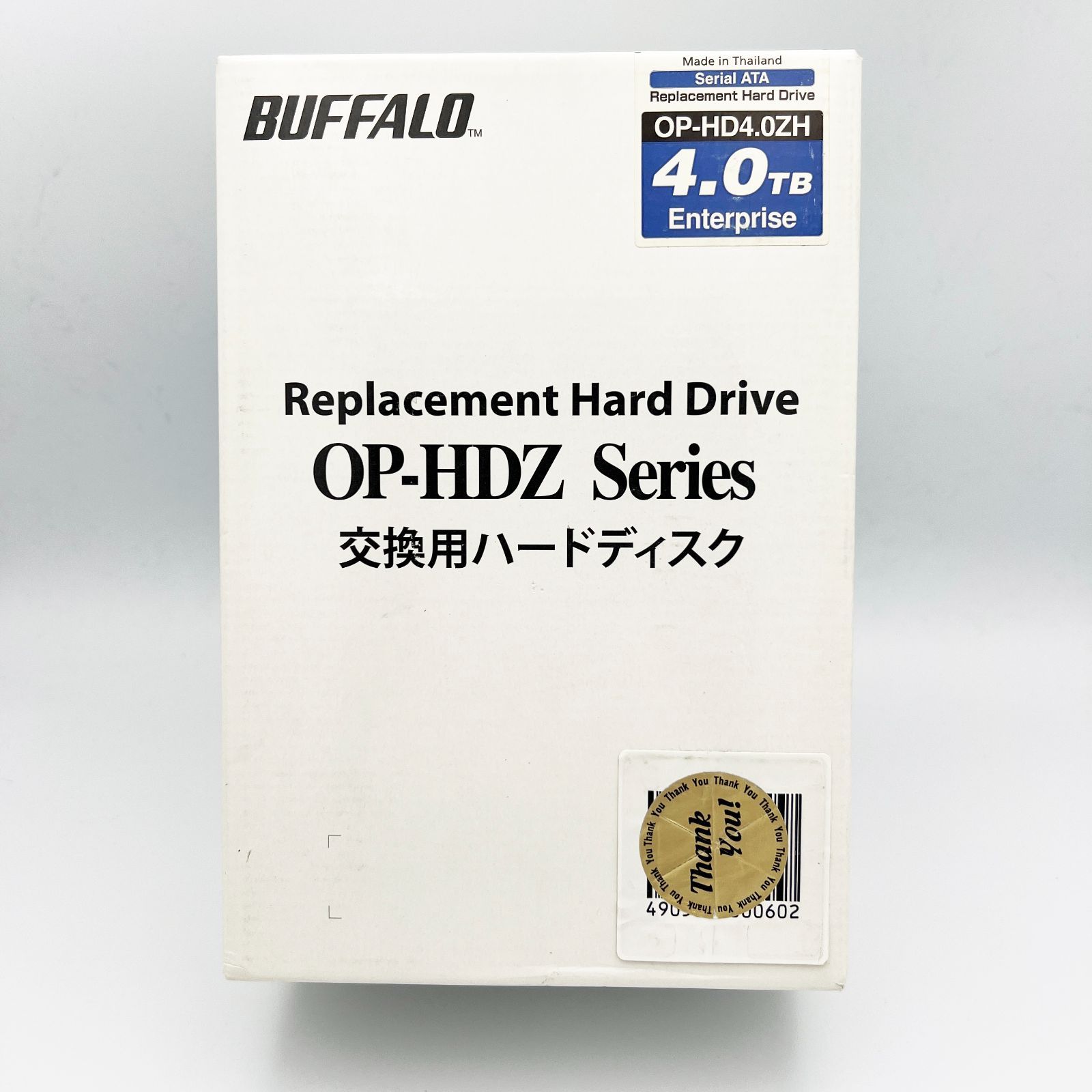 未開封 BUFFALO バッファロー 交換用HDD OP-HDZHシリーズ OP-HD4.0ZH 4TB SATA 交換用ハードディスク