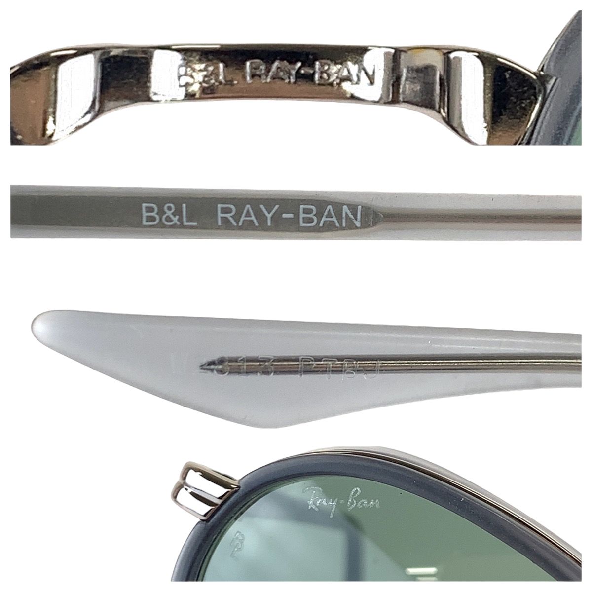 Ray-Ban レイバン ヴィンテージ B&L ボシュロム グレー メタル