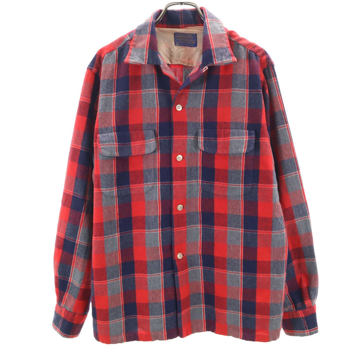 T*様 ペンドルトン ボードシャツ ビンテージ M 60s チェック 長袖 ペンドルトン ボードシャツ ビンテージ M 60s チェック 長袖