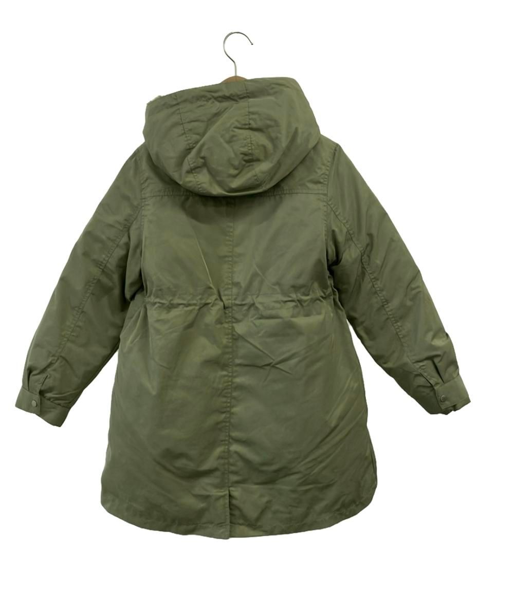 美品 ポンポネットジュニア ダウン付き3wayモッズコート 4914309-350