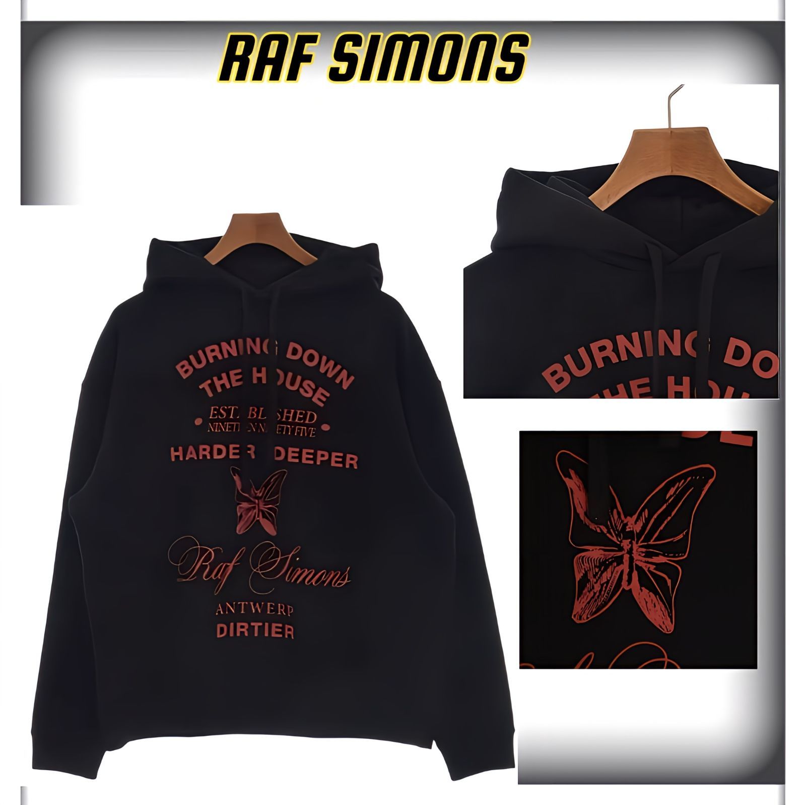 入手困難 Raf simons ラフシモンズ フーディー 希少品 トップス 入手困難 Raf simons ラフシモンズ フーディー 希少品 トップス