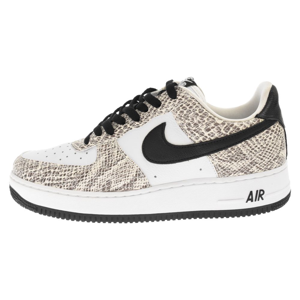 NIKE (ナイキ) AIR FORCE 1 LOW RETRO COCOA SNAKE 845053-104 エアフォース1 ローカットスニーカー  ココアスネーク ローカットスニーカー 27cm/US9 ホワイト