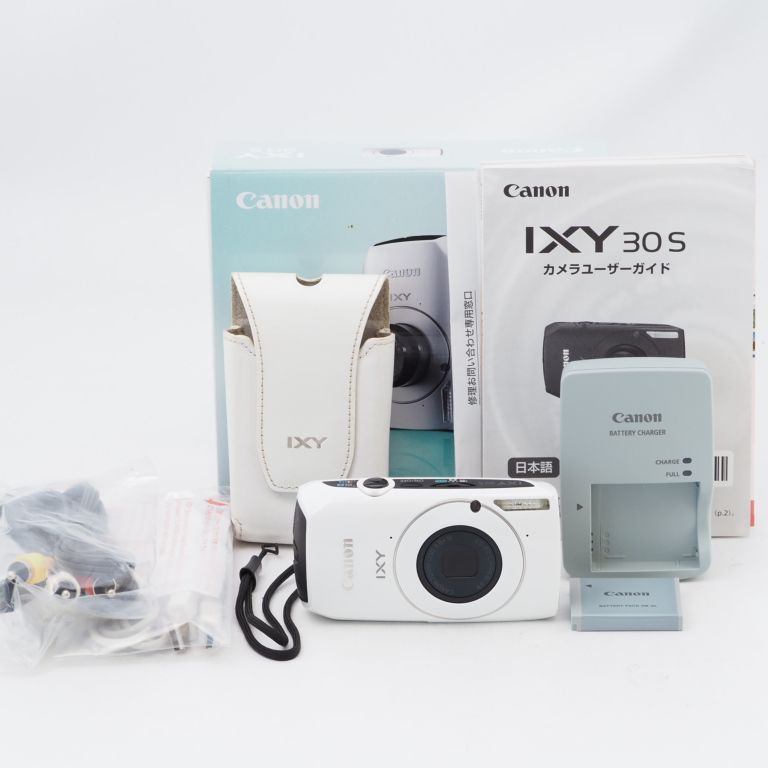 11,499円Canon/キャノン　デジタルカメラ/デジカメ　IXY30S　WH ホワイト