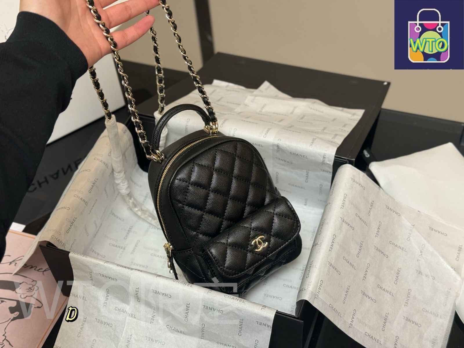 CHANEL / シャネル 24C バッグパックショルダーバッグ CHANEL - シャネルchanel チェーン24Cショルダーバック星型
