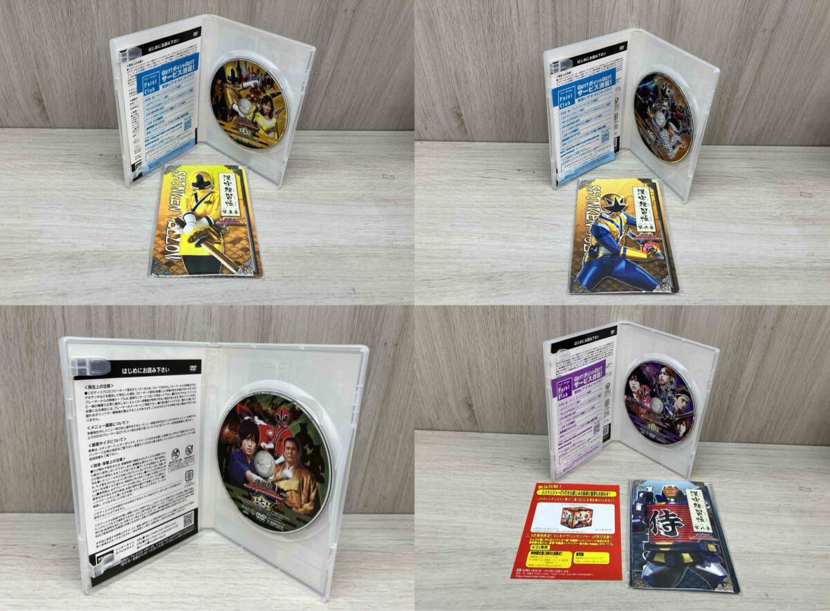 DVD 全12巻セット 侍戦隊シンケンジャー スーパー戦隊シリーズ VOL 1 12