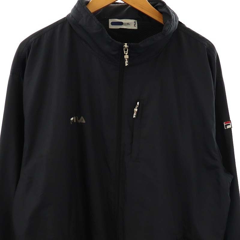 フィラ FILA マウンテンパーカー ジップアップ XL 紺 ネイビー