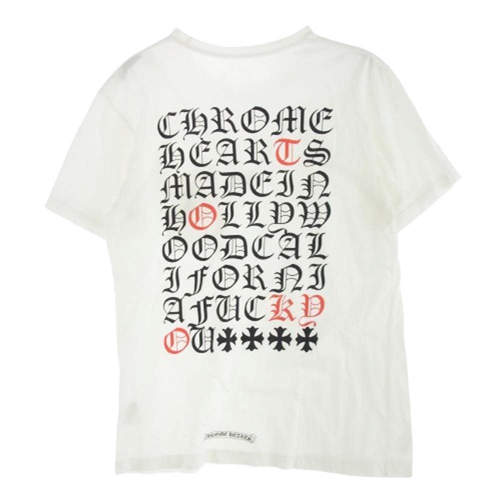 CHROME HEARTS クロムハーツ（原本無） CH T-SHRT バック 英字 