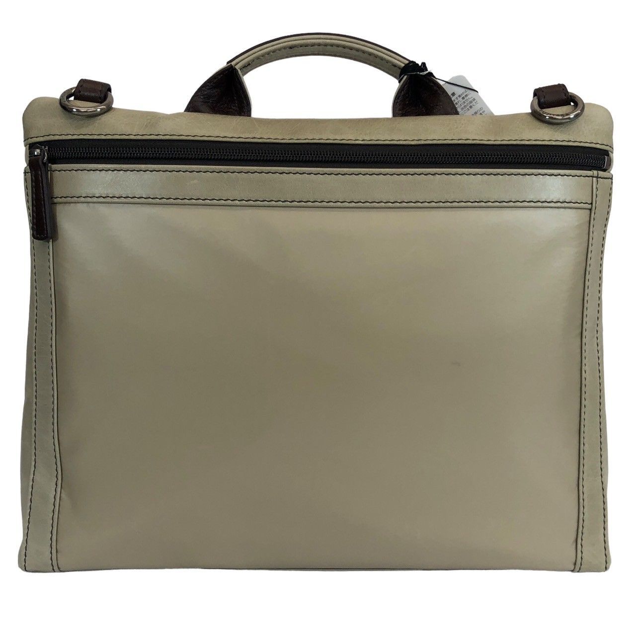 フジタカ バッグ ビジネスバッグ 2wayバッグ ベージュ FUJITAKA 051501