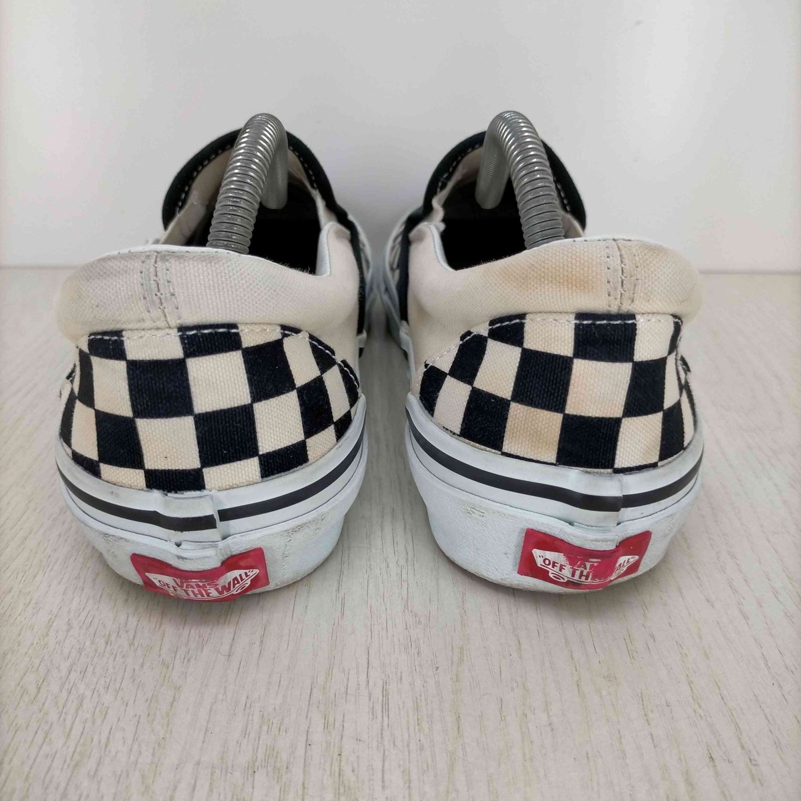 バンズ VANS スリッポン BLK/WHT CHECK メンズ JPN：26.5 - メルカリ