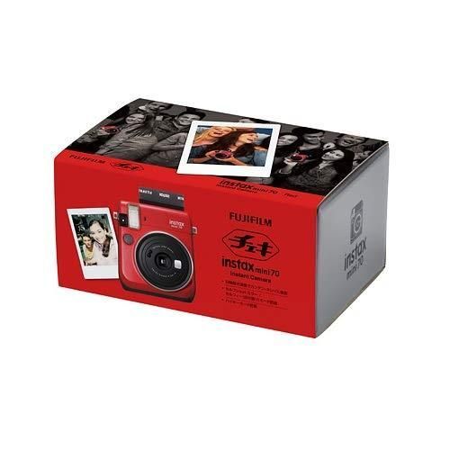 富士フイルム FUJIFILM インスタントカメラ チェキ instax mini 70 レッド INS MINI 70N RED - メルカリ