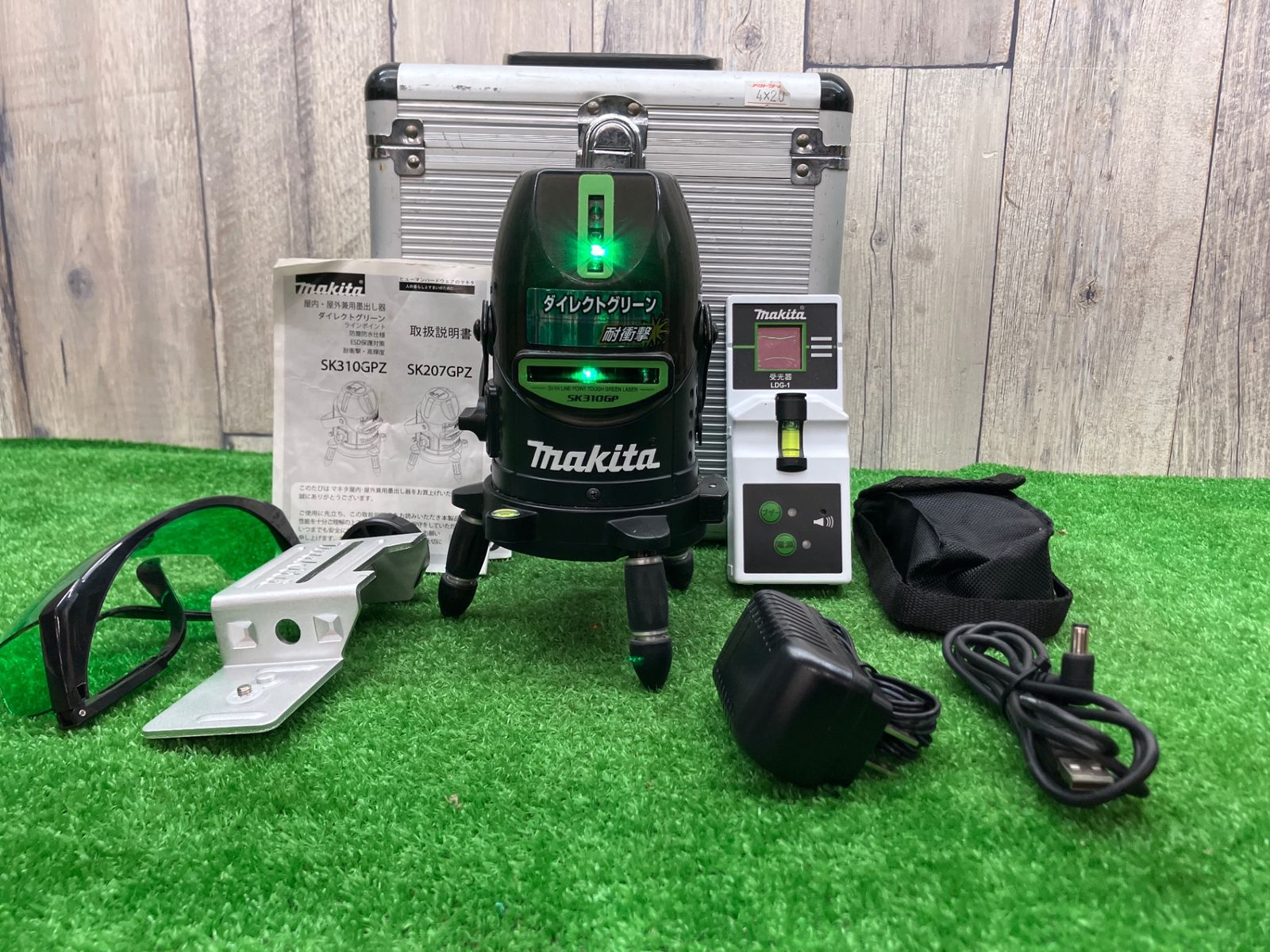 送料含む 品 Makita マキタ 屋内屋外兼用 墨出し器 SK310GPZ ライトグリーン 受光器付LDG-1 アクトツール富山店 SC