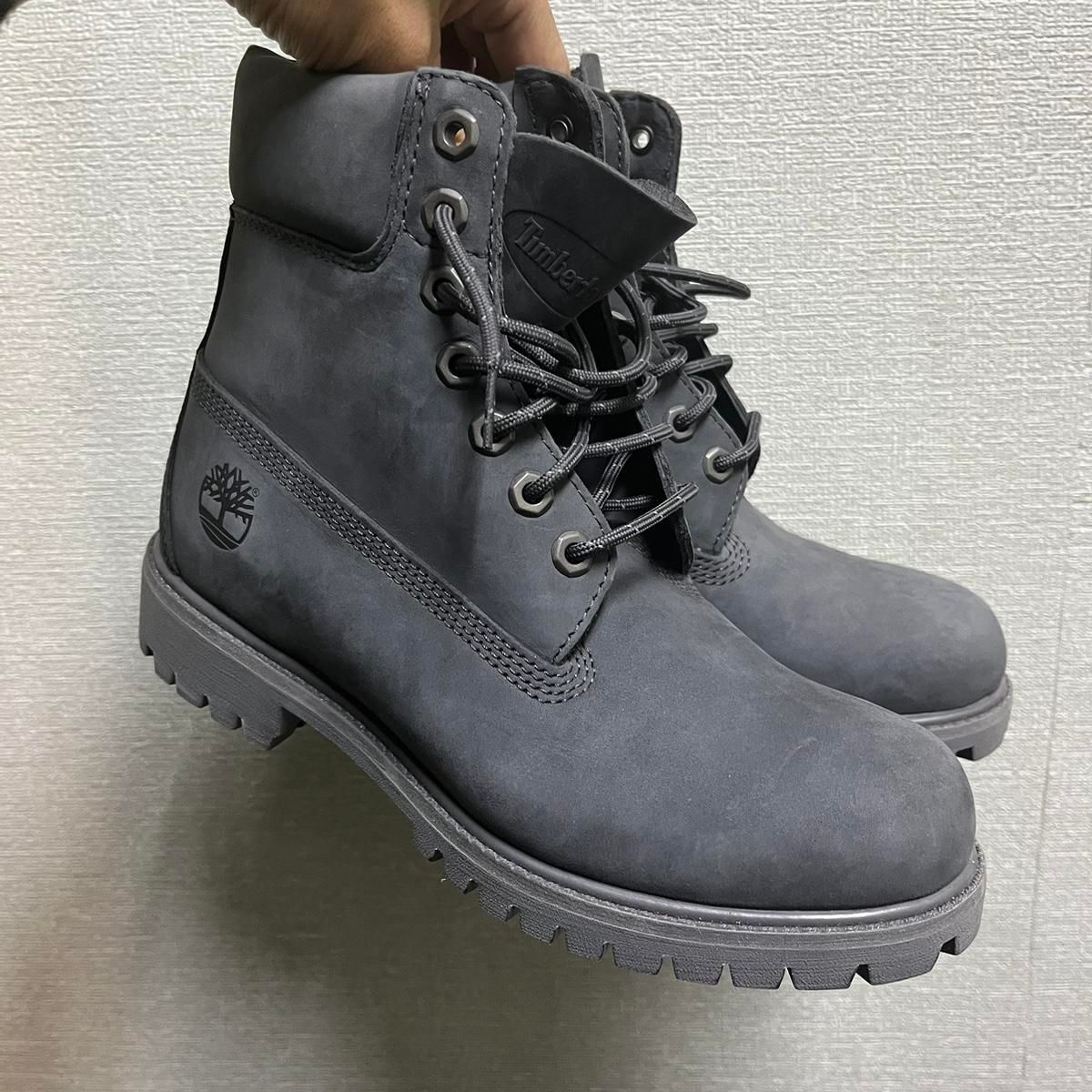 ティンバーランド　黒　ブーツ　美品　25cm Timberland（ティンバーランド） ブーツ レディース CARNABY COOL MID