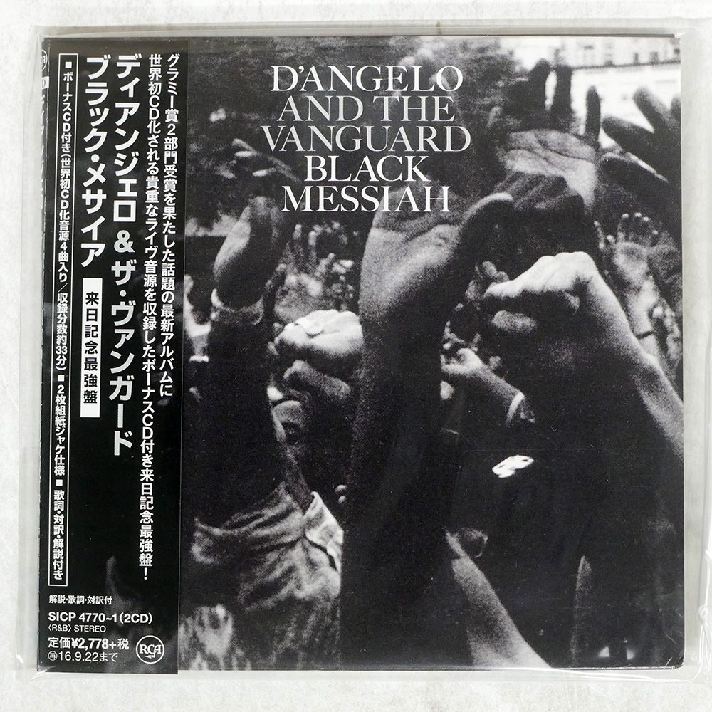 紙ジャケ 国内盤 D'ANGELO AND THE VANGUARD/BLACK MESSIAH/RCA
