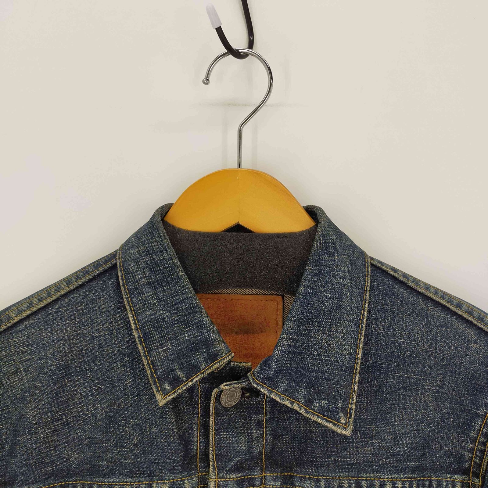 リーバイス Levis 95年製 復刻 2nd 71507XX デニムジャケット Amazon.co.jp: [リーバイス] ヴィンテージ 2ndジージャン デニム