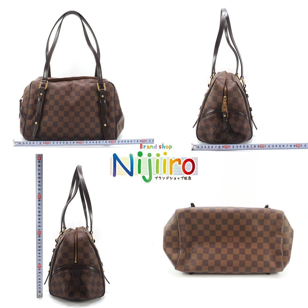 LOUIS VUITTON 極美品 リヴィントン GM ダミエ ショルダーバッグ 極美品✨ ルイヴィトン ダミエ ラヴェッロGM ショルダーバッグ