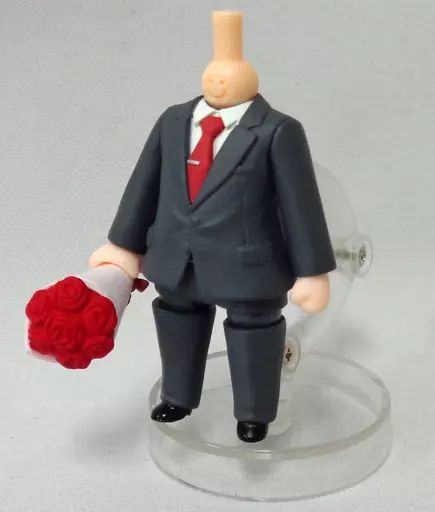 【中古】フィギュア 【シークレット】スーツ(ネクタイ：赤) 「ねんどろいどもあ きせかえスーツ」