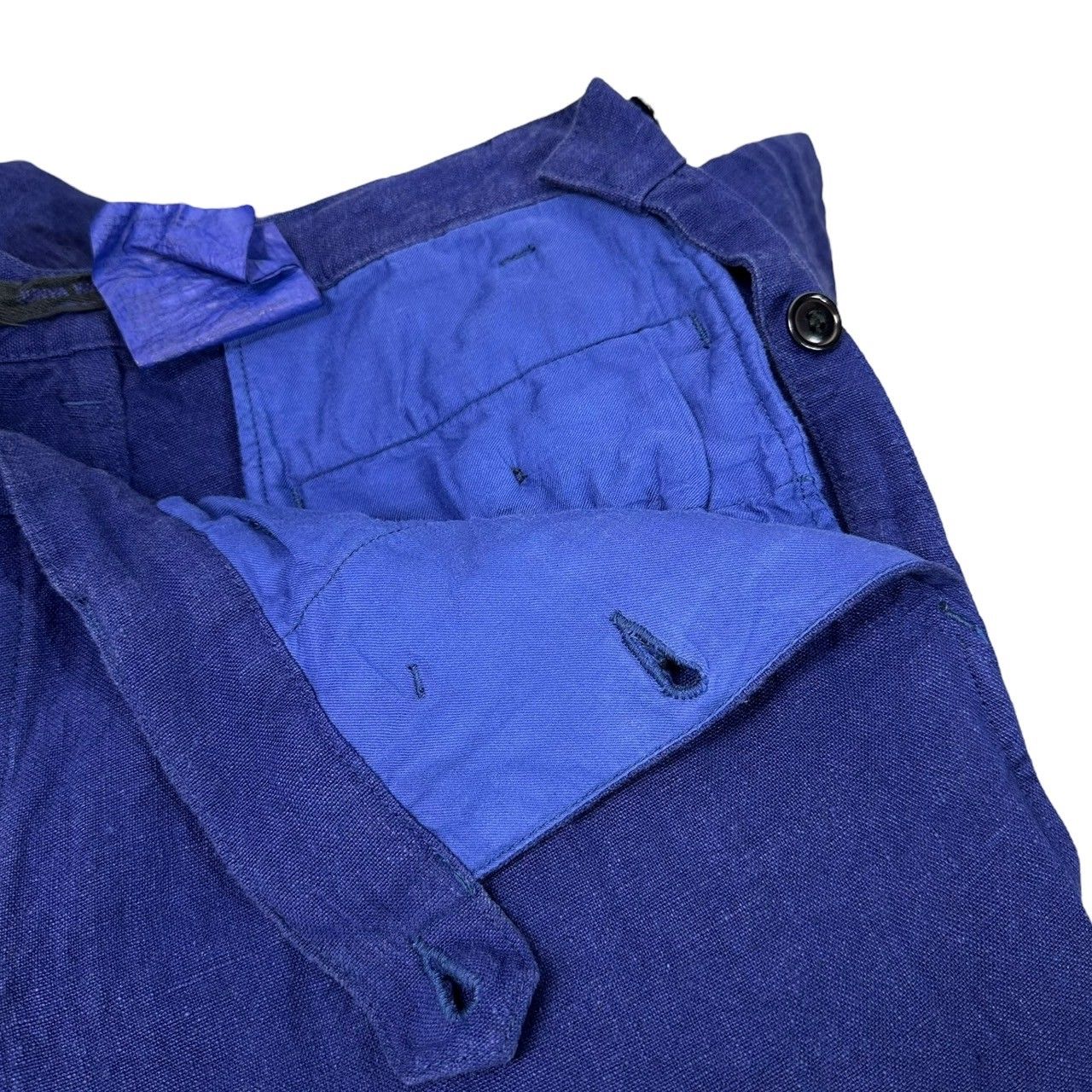 美品　ジュンヤワタナベ　コムデギャルソン　20ss リネン混　ストレートパンツ 美品 ジュンヤワタナベ コムデギャルソン 20ss リネン混 ストレート