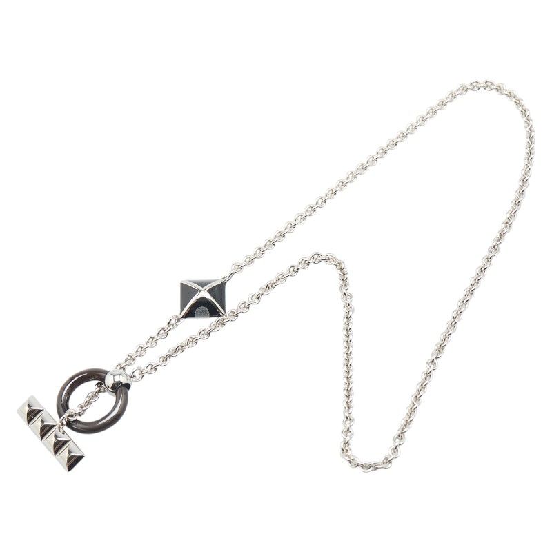 エルメス メドールXO コリエドシアン シルバー ブラック メタル