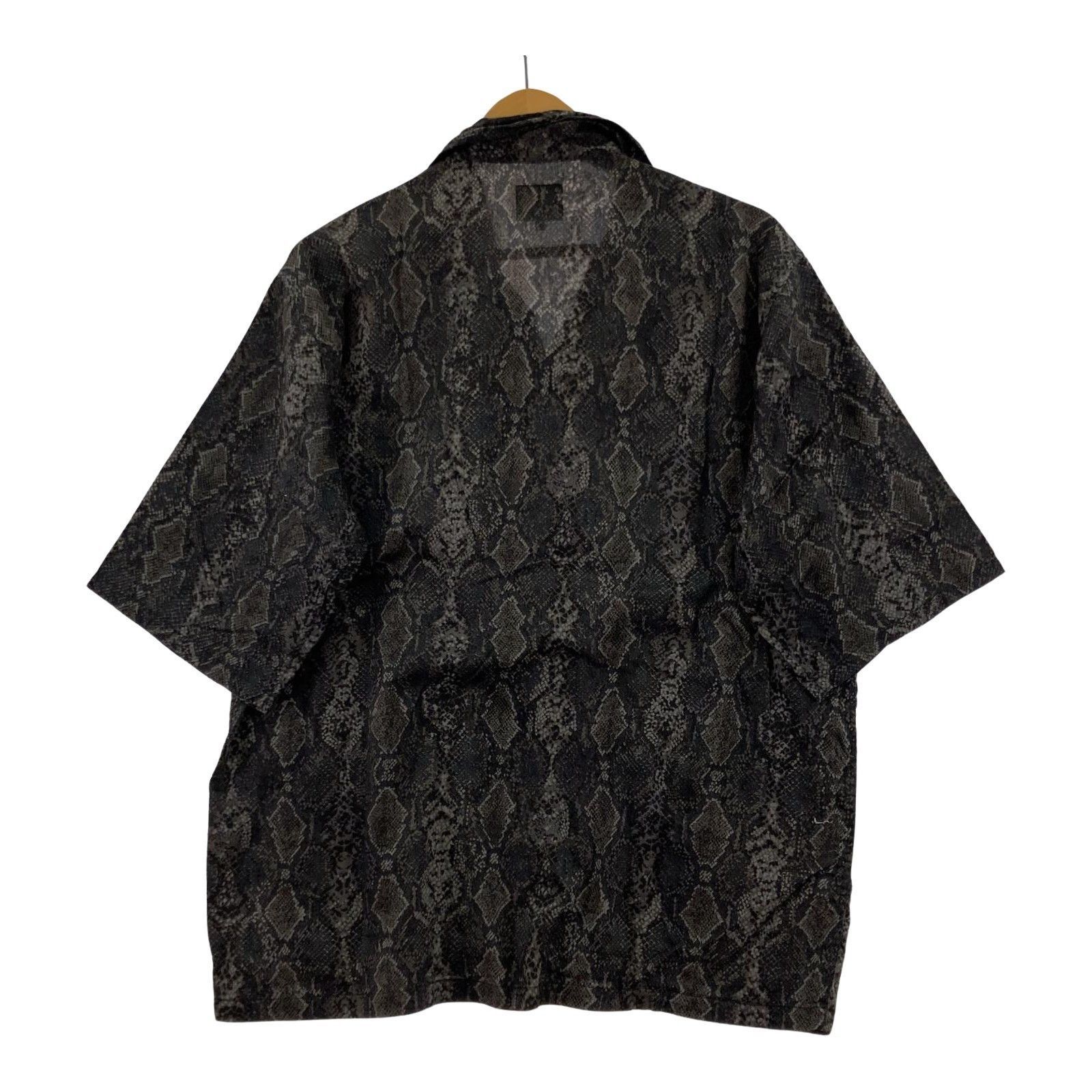 Needles/Cabana Shirt/Python Pt/M/グレー - メルカリ
