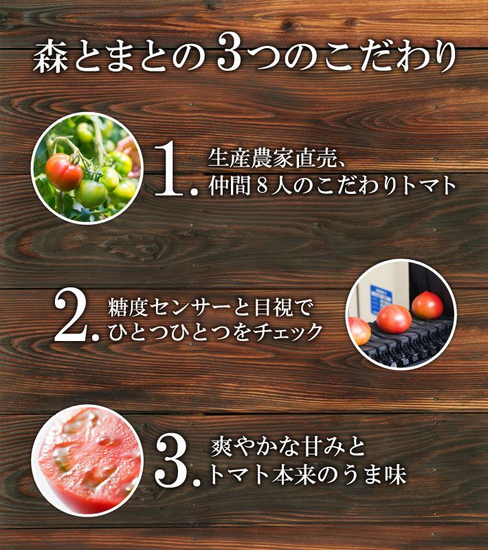 宮崎県産　フルーツトマト　1kg入　24玉から9玉-2