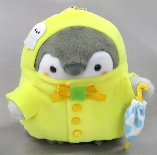 中古】キーホルダー コウペンちゃん おむかえ雨ガッパな