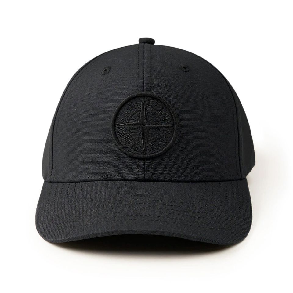9 STONE ISLAND ストーンアイランド K2S15 9100013 S0248 V0029 ブラック ベースボールキャップ ロゴ 刺繍 男女兼用