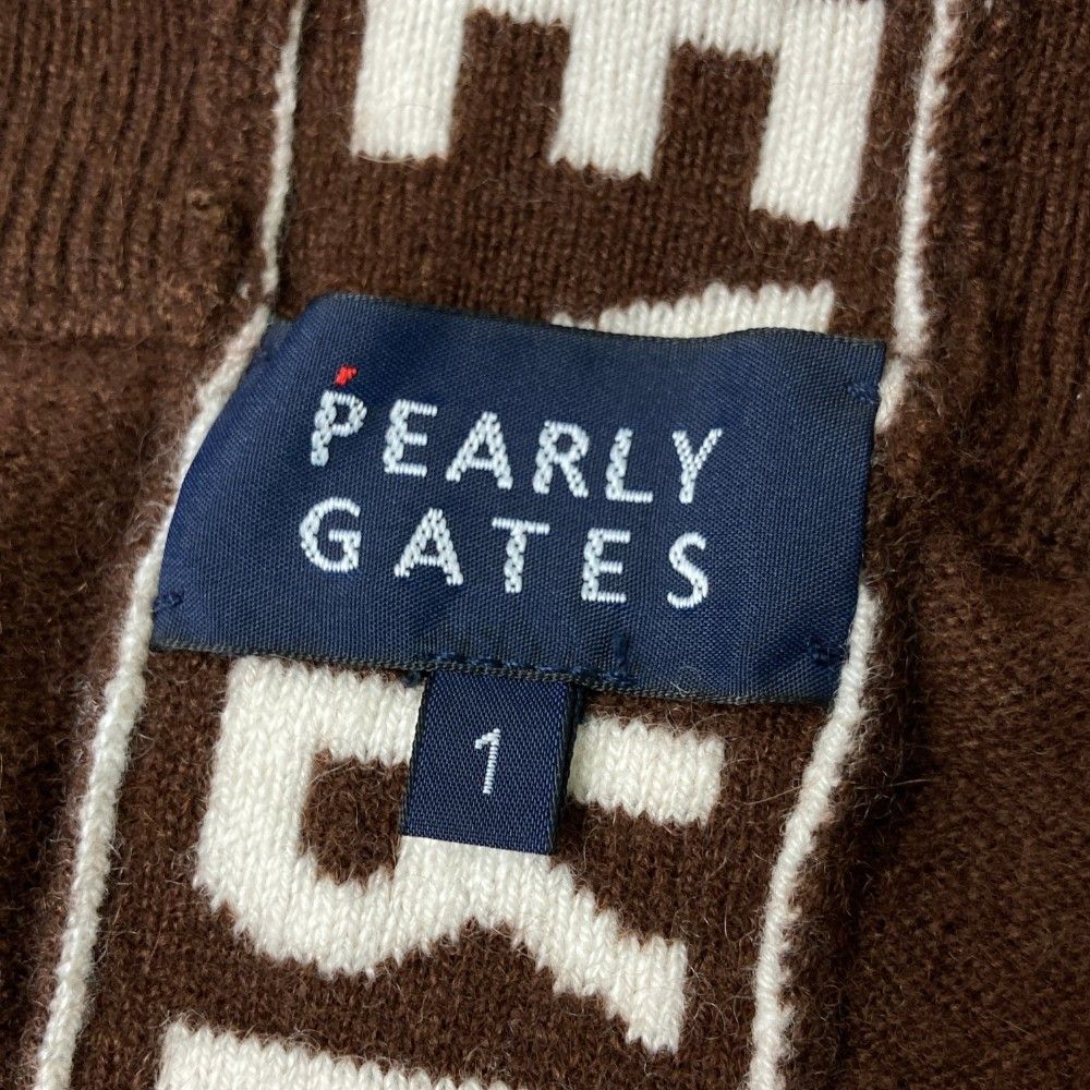 サイズ：1 PEARLY GATES パーリーゲイツ ニットジップジャケット