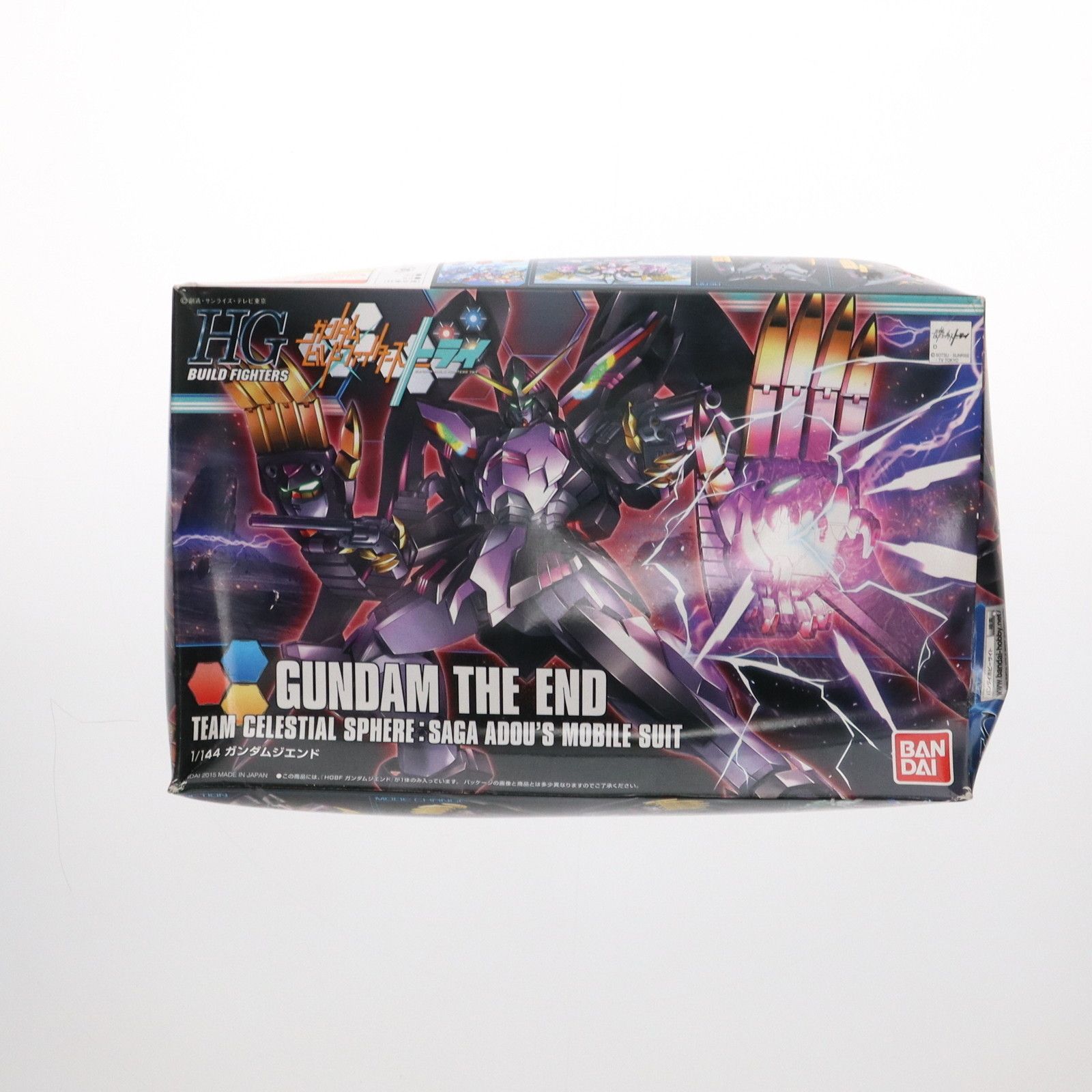 BANDAI - HGBF 1/144 ガンダムジエンド ガンダムビルドファイターズトライ プラモデル バンダイ HG 1/144 ガンダムジエンド ガンダムビルドファイターズトライ