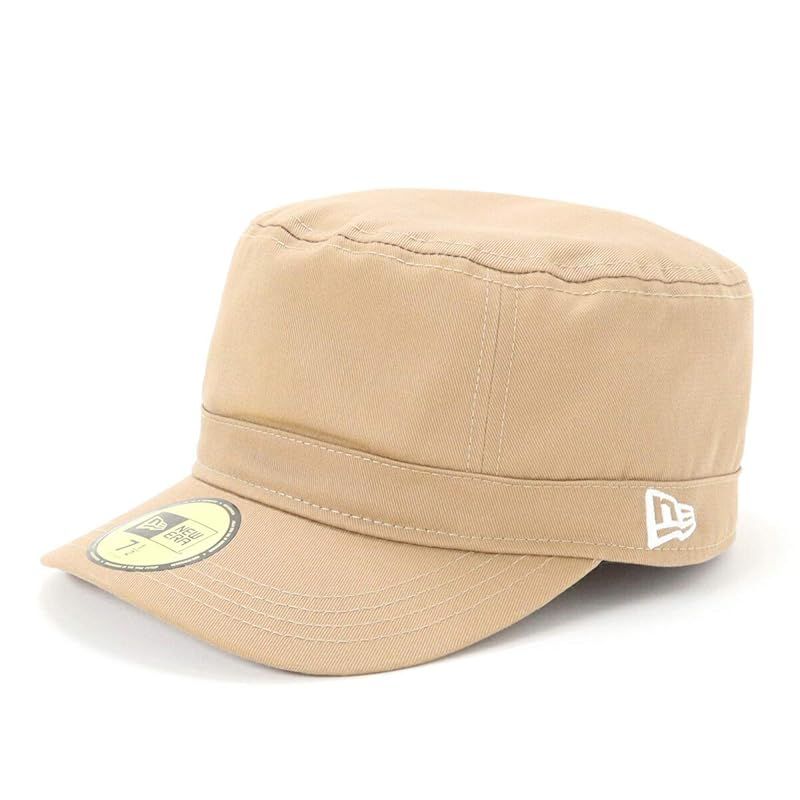 【特価商品】[ニューエラ] ミリタリー ワークキャップ CAP 帽子 カーキ 7 1/4 WM-01 COTTON KHA/WHT