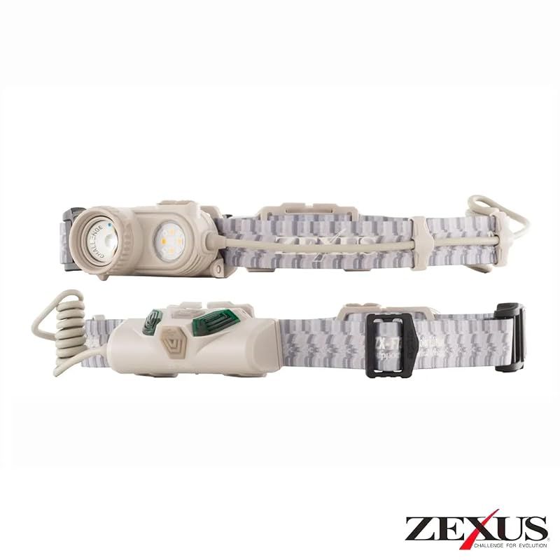 釣り用品 ZEXUS(ゼクサス) LED ヘッドライト ZX-F730 充電式 ZR-02