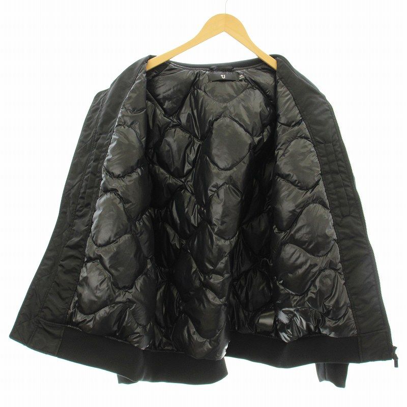ユニクロ UNIQLO +J 21AW ハイブリッドダウンオーバーサイズMA-1