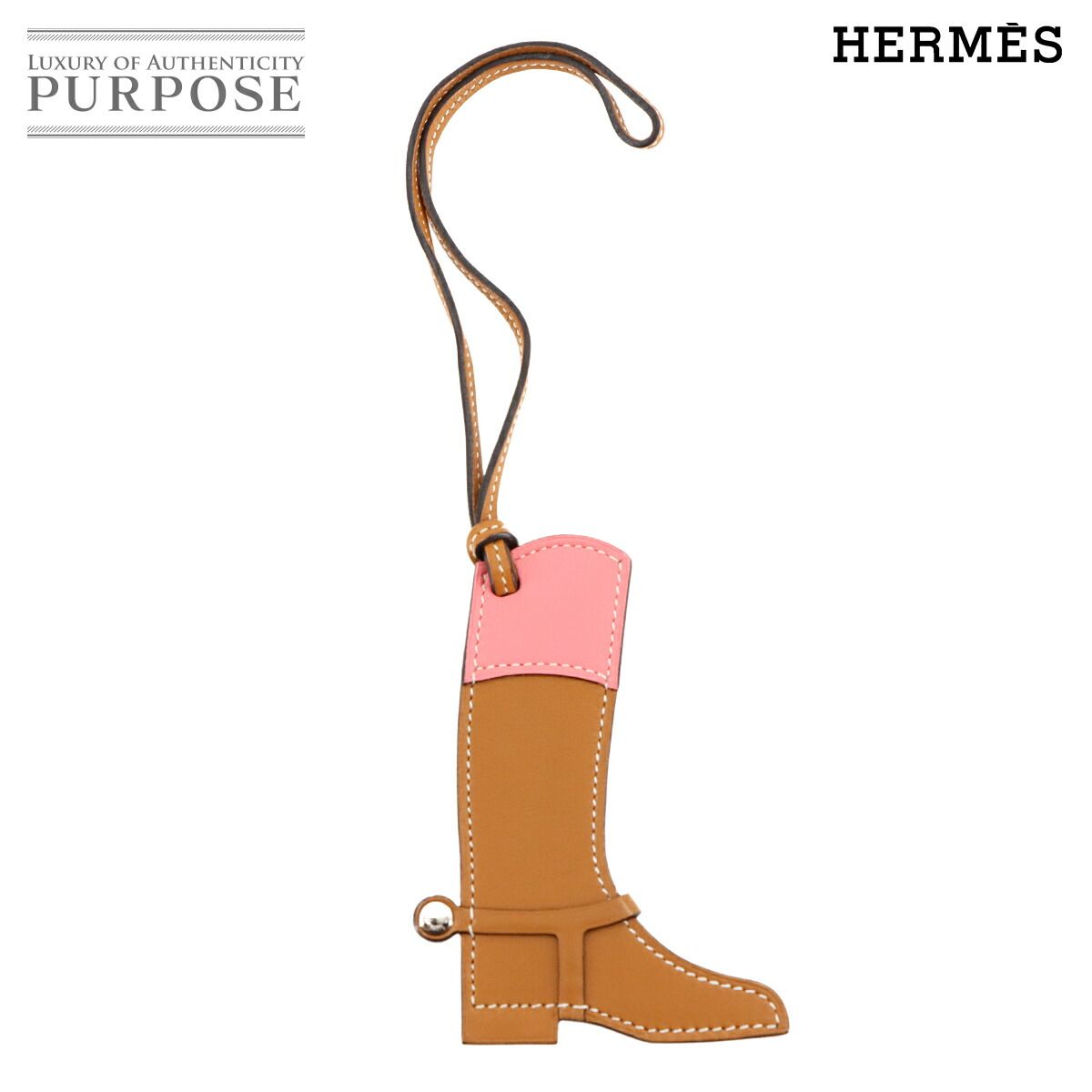 (エルメス) パドックブーツ☆バックチャーム☆☆ エルメス) パドックブーツ☆バックチャーム (HERMES/バッグ