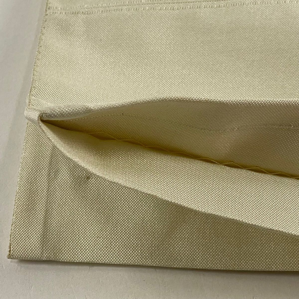 相良刺繍 鳳凰 華文 袋帯 正絹 袋帯 逸品 鳳凰 華文 相良刺繍 金糸 クリーム お太鼓柄 正絹