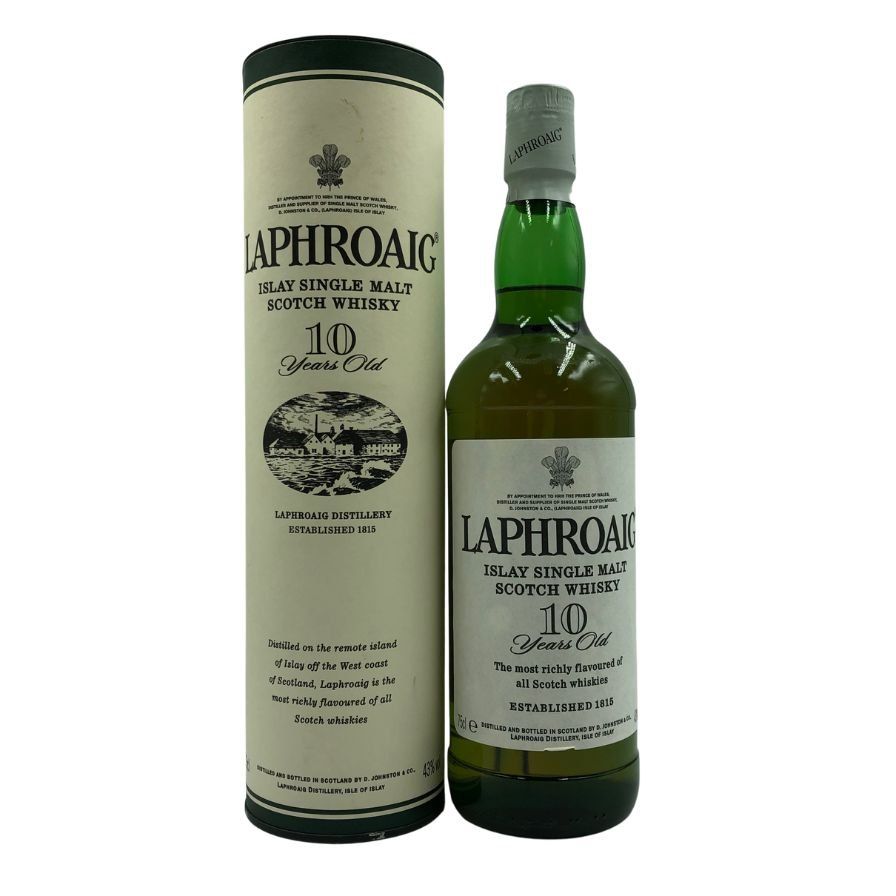 ラフロイグ 10年 旧ボトル 750ml 43% LAPHROAIG【D4】 - メルカリ