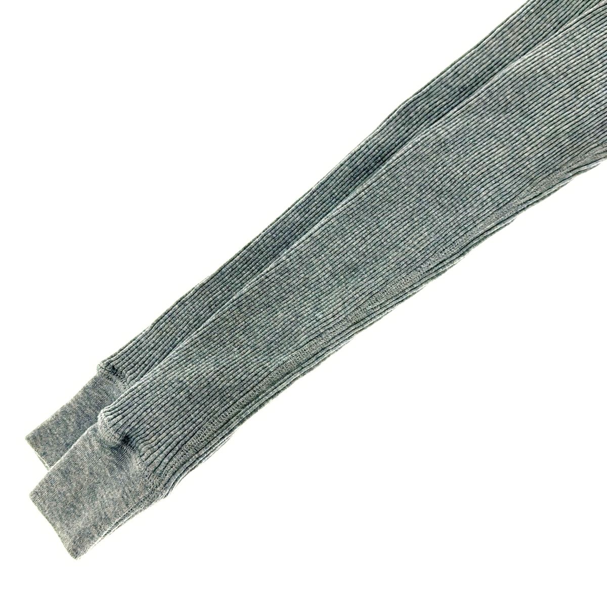 新品未使用　ハイク　HYKE リブTシャツ　カットソー　グレー HYKE（カットソー(長袖/七分) ・ グレー/灰色系）のフリマ